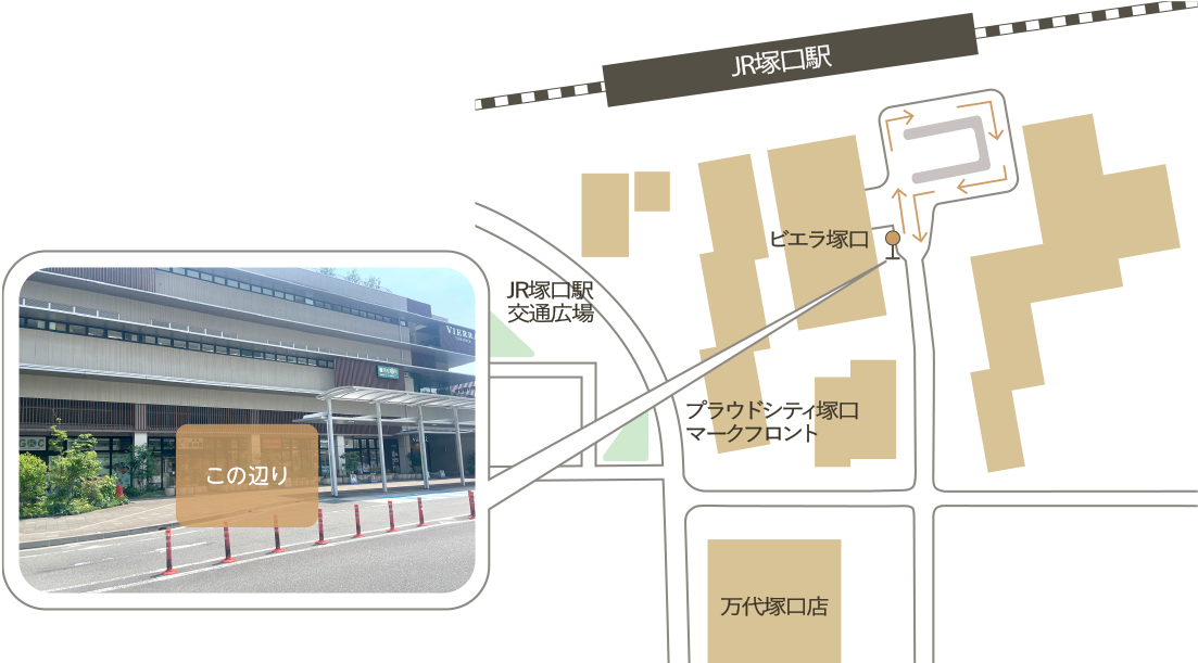 JR塚口駅(東口)停留所